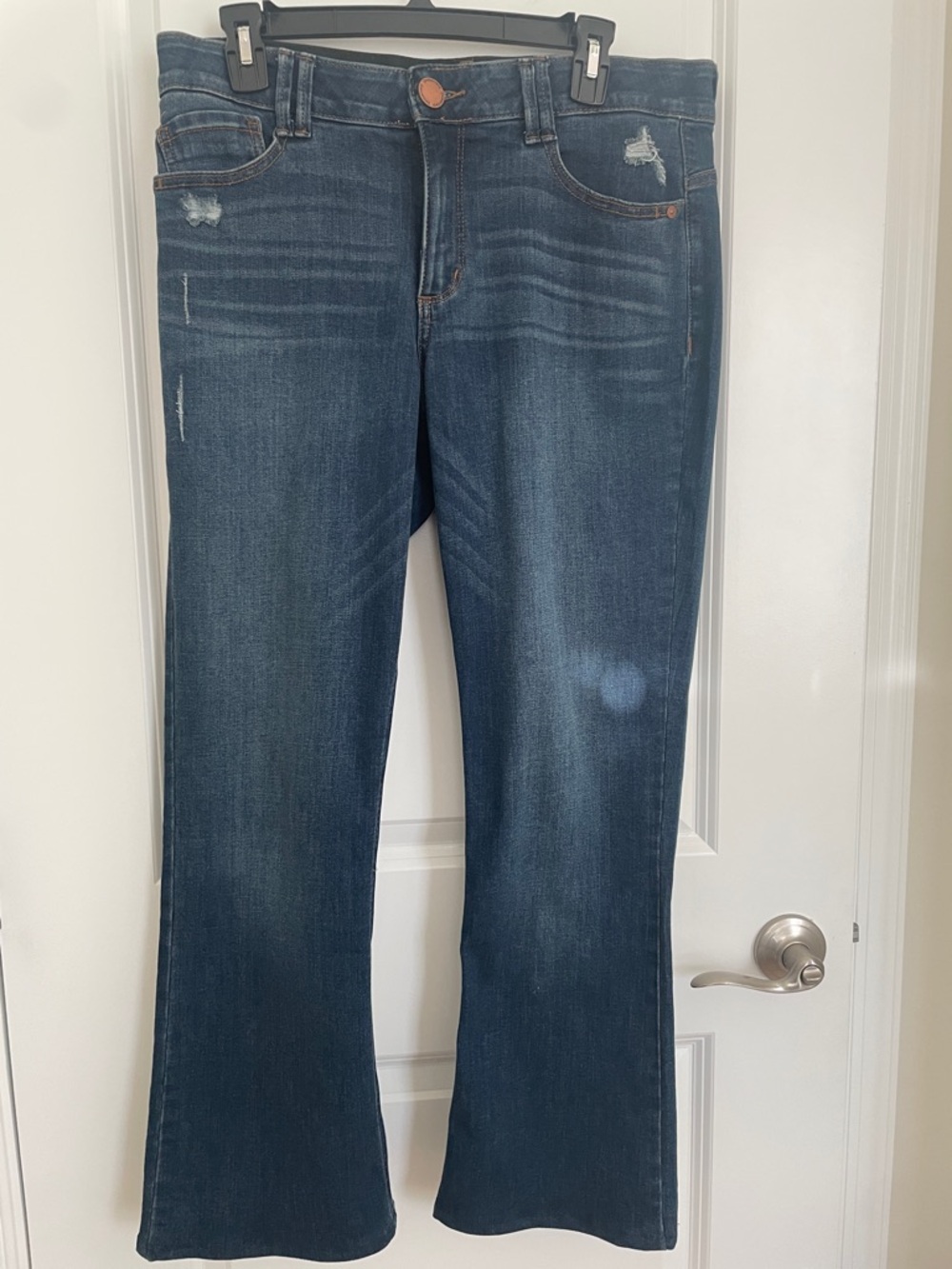 Democracy Dark Blue Flare Jeans Size 12